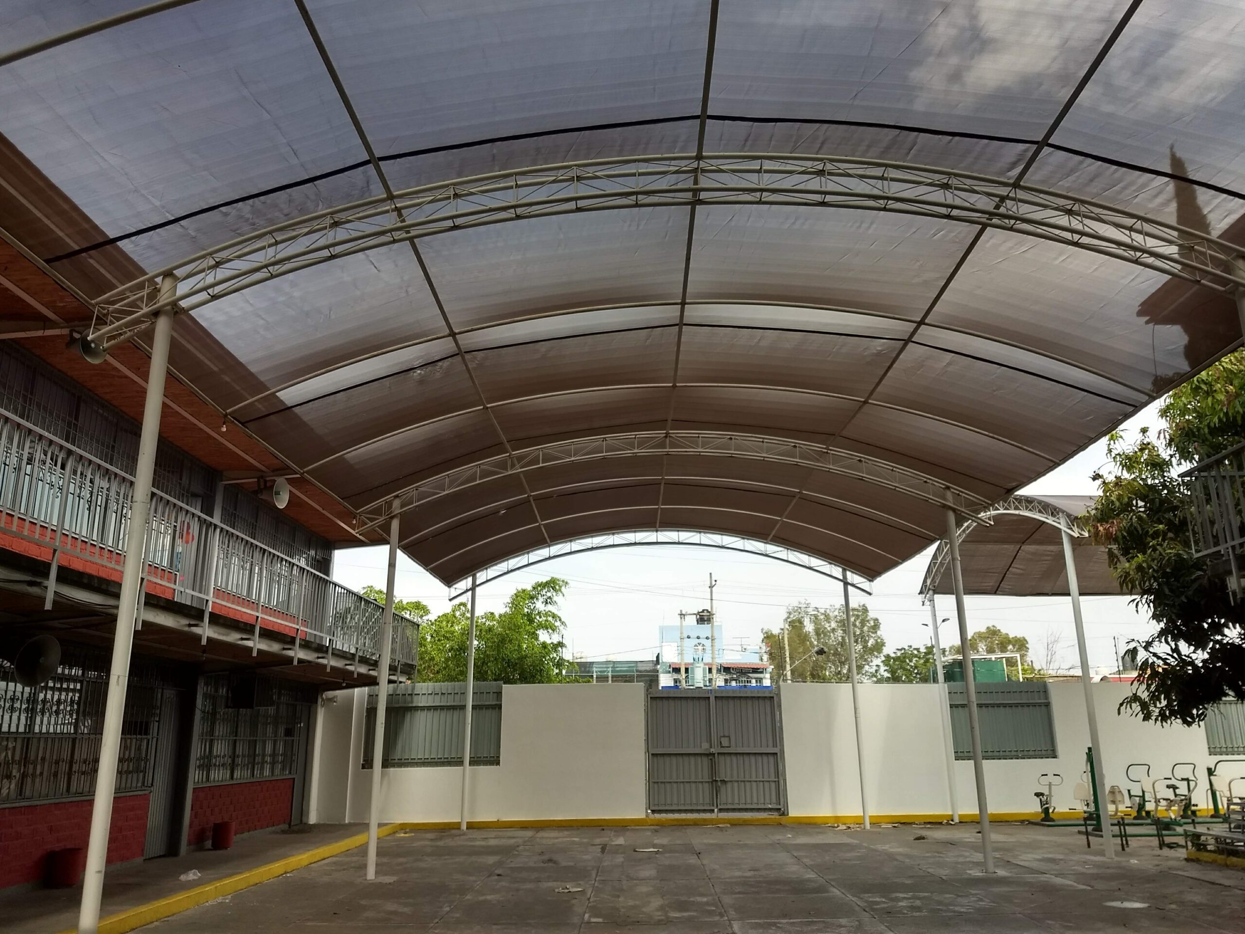 Diseño domos arquitectura textil mexico
